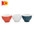 Wholesale Customized Promotional Screen Printed Tableware Ceramic Soup Bowl